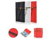 ZIPPER folio PU Leather Wallet Flip Case Cover Card Holder For iPhone 6 Plus 5.5
