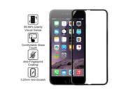 For iPhone 7 Tempered Glass iClover[Full Coverage][Tempered Glass] Shockproof Screen Protector Film 3D Curved Edge with Metal Aluminum Alloy Bumper Protective f