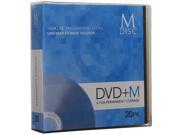 Permanent Data Archival Backup 20pk M DISC DVD R 4.7GB 16X Blank Disc Media MDISC