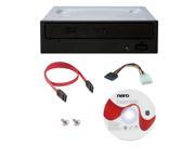 Pioneer BDR 209DBK 16X M Disc Blu ray CD DVD Internal Burner Writer Drive Nero Software Disc Cables Mounting Screws