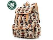 DAKA BEAR Big Bear Jazz Bear coffee retro innocence bear backpack handbag shoulder bag satchel school bag outdoor bag DK4041W