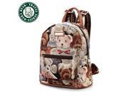 DaKa Bear 2014 new camouflage coffee College Wind handbag shoulder bag Korean backpack DK4069C
