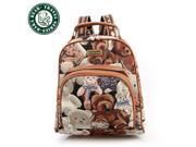 DAKA BEAR® Cheap Bags Cute Lady Girls Vintage Canvas Satchel Backpack Shoulder School Bag