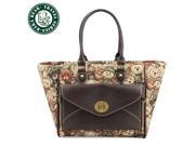 DAKA BEAR® Girl Canvas Single Shoulder Casual Tote Portable Chic Shopping Bag Casual Handbag