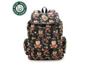 DAKA BEAR Big Bear Jazz Bear coffee retro innocence bear backpack handbag shoulder bag satchel school bag outdoor bag DK4041W