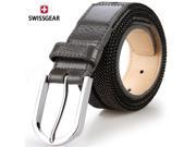 SWISSGEA fashion casual men s belt full grain leather with elastic BA4036