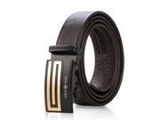 SWISSGEAE men s leather automatic belts buckle BA4053