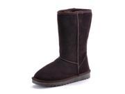 AICCO womens 5815 Fashion Snow Boots Leather with Warm Lining