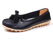 AICCO womens 1205 Knot Loafer Flats Soft Leather Casual Flats Shoes