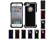 Dual Layer Rugged Hybrid Armor Combo Case Cover For Apple iPhone 5 5S
