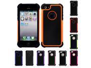 Dual Layer Rugged Hybrid Armor Combo Case Cover For Apple iPhone 5 5S