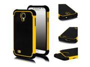 Hybrid Dual Layer Protective Case Cover Hard Plastic with Soft Silicon for Samsung Galaxy S4 S Iv I9500