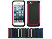 New Hybrid Tough Dual layer Shockproof Scratch Resistant Case For Apple iPhone 5C