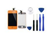 Color LCD Screen Conversion Digitzer Assembly with Tools For Apple iPhone 4 GSM