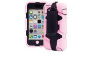 High Impact Dirt Snow Shock Proof Case Wth Belt Clip Holster Stand for iPhone 5C