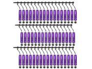 Purple 5x Mini Stylus Touch Screen Pen For iPad 2 3rd iPhone 4S 4G 3G With Dust Cap