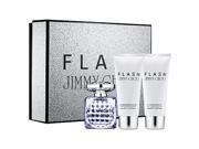 Jimmy Choo Flash Coffret Eau De Parfum Spray 100ml 3.3oz Body Lotion 100ml 3.3oz Shower Gel 100ml 3.3oz 3pcs