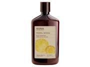 Ahava Mineral Botanic Velvet Cream Wash Tropical Pineapple White Peach 500ml 17oz