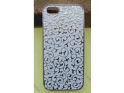 Palace Flower Synthetic leather Case Cover For iPhone 5 case for iphone Y061BP
