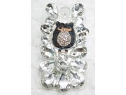 lovely owl diamond crystal Case Cover For Samsung Galaxy S4 mini i9190 i9192 YUK