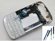 Replacement Full Housing Keypad Cover Frame for Blackberry Q10 white tools