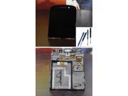 New For Blackberry Q10 LCD Display Touch Glass Digitizer Screen Assembly Tools