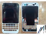 white New For Blackberry Q5 LCD Display Touch Glass Digitizer Screen Assembly Tools