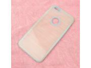 clear Soft Rubber TPU synthetic Leather Skin Cover Case for Apple iPhone 6 5.5