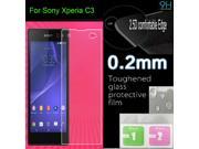 Premium 2.5D 0.2mm Tempered Glass Film Guard Screen Protector For Sony Xperia C3