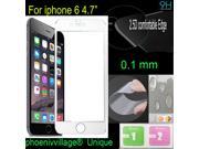 2.5D 0.1mm Full Coverage Tempered Glass Screen Protector Film For iPhone 6 4.7