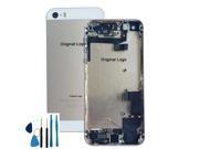 Gold Complete Housing Back Battery Door Cover Mid Frame Assembly for iPhone 5S