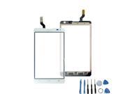 OEM Touch Screen Digitizer Glass Lens Panel For LG Optimus L9 II 2 D605 Tools