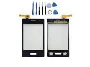 Top Front Touch Screen Digitizer Glass lens for LG Optimus L3 II E425 E430 Tool