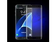 FULL CURVED black TEMPER GLASS SCREEN PROTECTOR FOR SAMSUNG GALAXY S7 EDGE