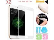 2pcs 3D Full Cover CarbonFiber Tempered Glass Screen Protector For OPPO R9s Plus