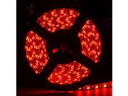 SUPERNIGHT 5M 16.4ft 5050 SMD 300 LED Red Light Strip Bright Flexible Black PCB Lamp IP65 Waterproof 60LEDs M