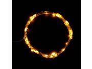 SuperNight® Timming Super Bright Indoor and Outdoor String Lights Battery Operated 3M 30leds LED Long Silver String Wire Light with Timer Box Color Yello