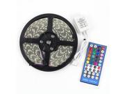 SuperNight® Waterproof 5M 16.4FT 5050 RGBW RGBWW RGB Warm White 300 LED Strip Light 5Pin 40 Key IR Remote Controller