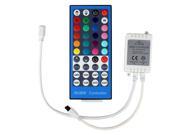 SuperNight® 40 Key 5PIN IR Remote Controller For 3528 5050 RGBW RGB White LED Strip DC12 24V