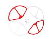 SuperNight® 2*white 2*red Color 4pcs Plastic Propeller Protectors Blades Frame For Cheerson CX20 CX 20 RC Quadcopter Spare Part Replacement