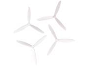 SuperNight® White Color 4pcs Plastic Clover Propellers Props Propeller Blades For Cheerson CX20 CX 20 RC Quadcopter Spare Part Replacement