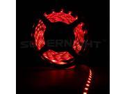 SUPERNIGHT 5M 16.4ft Red 5630 300Leds SMD LED Light Strip Flexible Led Foldable Light Lamp Non waterproof DC 12V Super Bright