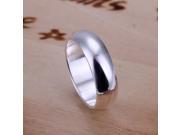 Hot Sale 925 Silver Jewelry Fashion Multi Styles Finger Rings New Smooth round ring