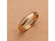 Certified Solid Sterling silver 925 18k gold plated roundness magic lines ring for women s jewelry