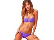 Fashionable Beautiful sexy strapless purple bikini swimwear with Floral designs Neck without shoulder straps increase your charm