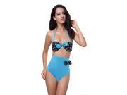 New style hot sale Fashion and sexy women s black bikini swimwear with Halter neck design