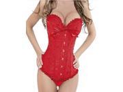 Hot Sale new style Bride Wedding Dress Corset Sexy Strapless Palace Style Stays Corset Red