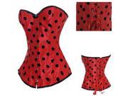 Very Popular With Women Body Beauty Corset Strapless Push Up Chest Corset Red