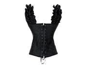 New style Retro Palace Style Tank Corset Elegant Women s Body Beauty Overbust Corset Black