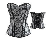 New style fashion Women s Sexy Strapless Corset Elegant Retro European Palace Style White Corset